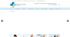 Desktop Screenshot of farmaciapaseodelmar.com